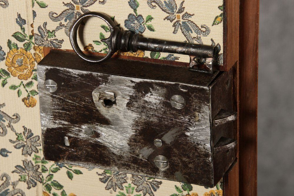 Antique Baroque Diaper Drawer Cabinet, Early 18th Century photo Furniture