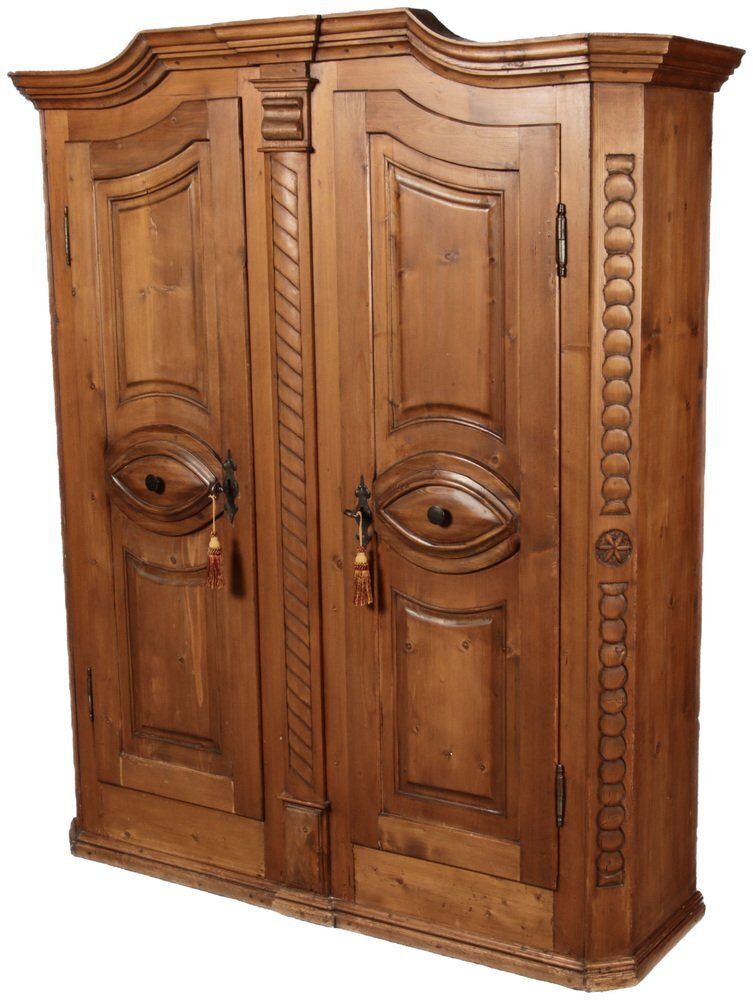 Antique Baroque Louis Sieze Cabinet, 1800s photo for sale