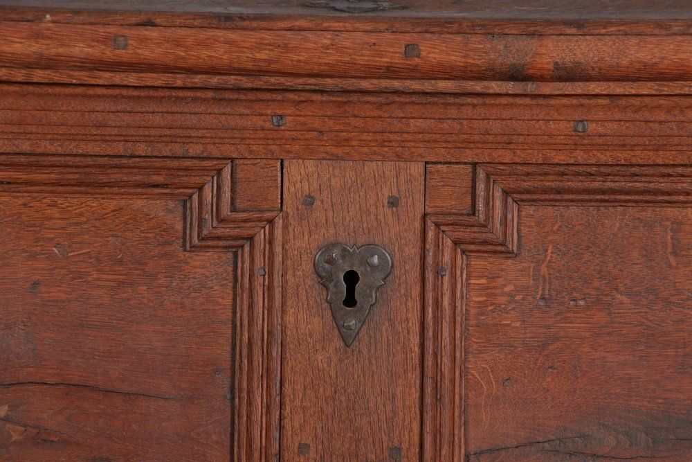 photo for sale Baroque Gallery Chest In Oak, 1750s