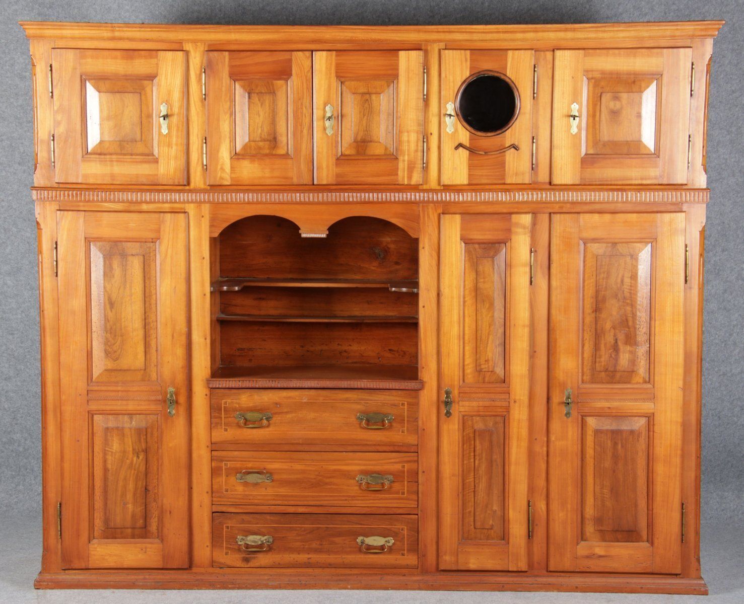 Antique Louis XVI Buffet In Cherry, 18th Century photo Furniture