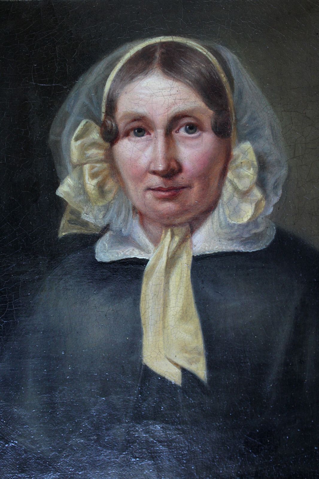 photo furniture Biedermeier Portret Van Een Dame – 19e Eeuw, Ca. 1840/50
