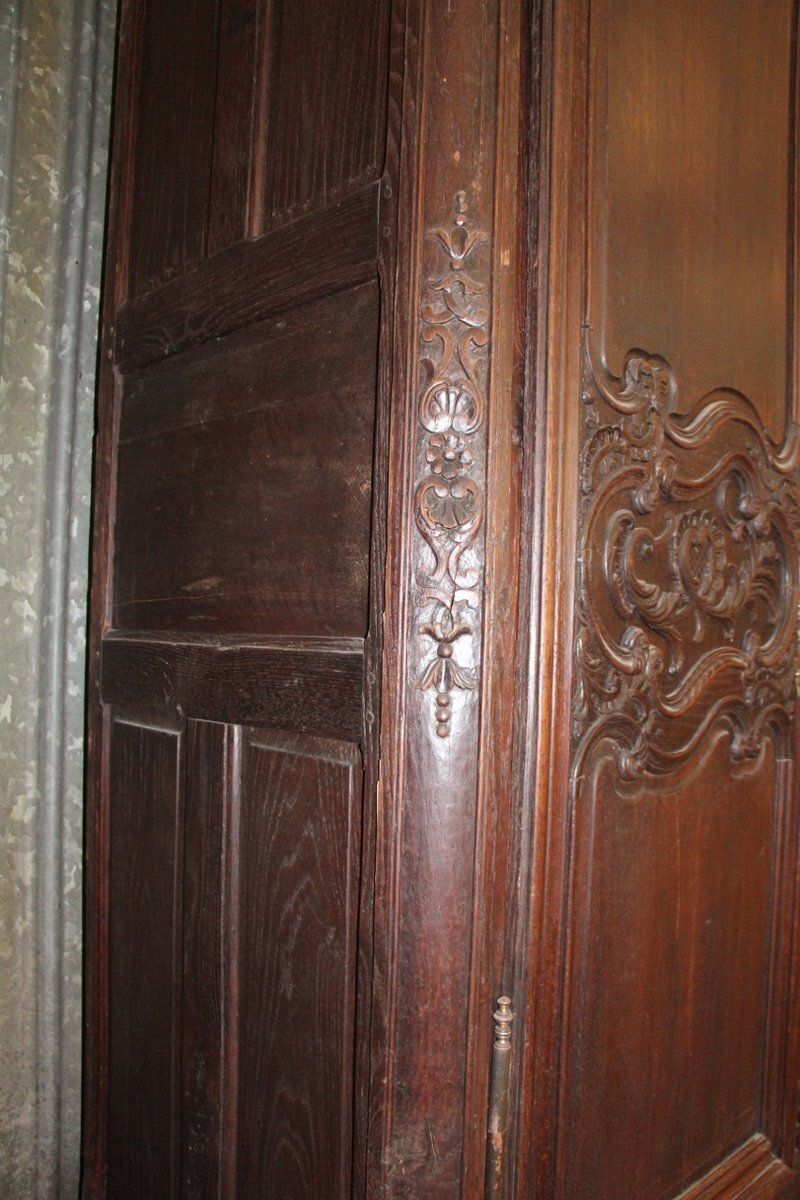 Wardrobe, Normandy, France, 18th Century photo vinterior