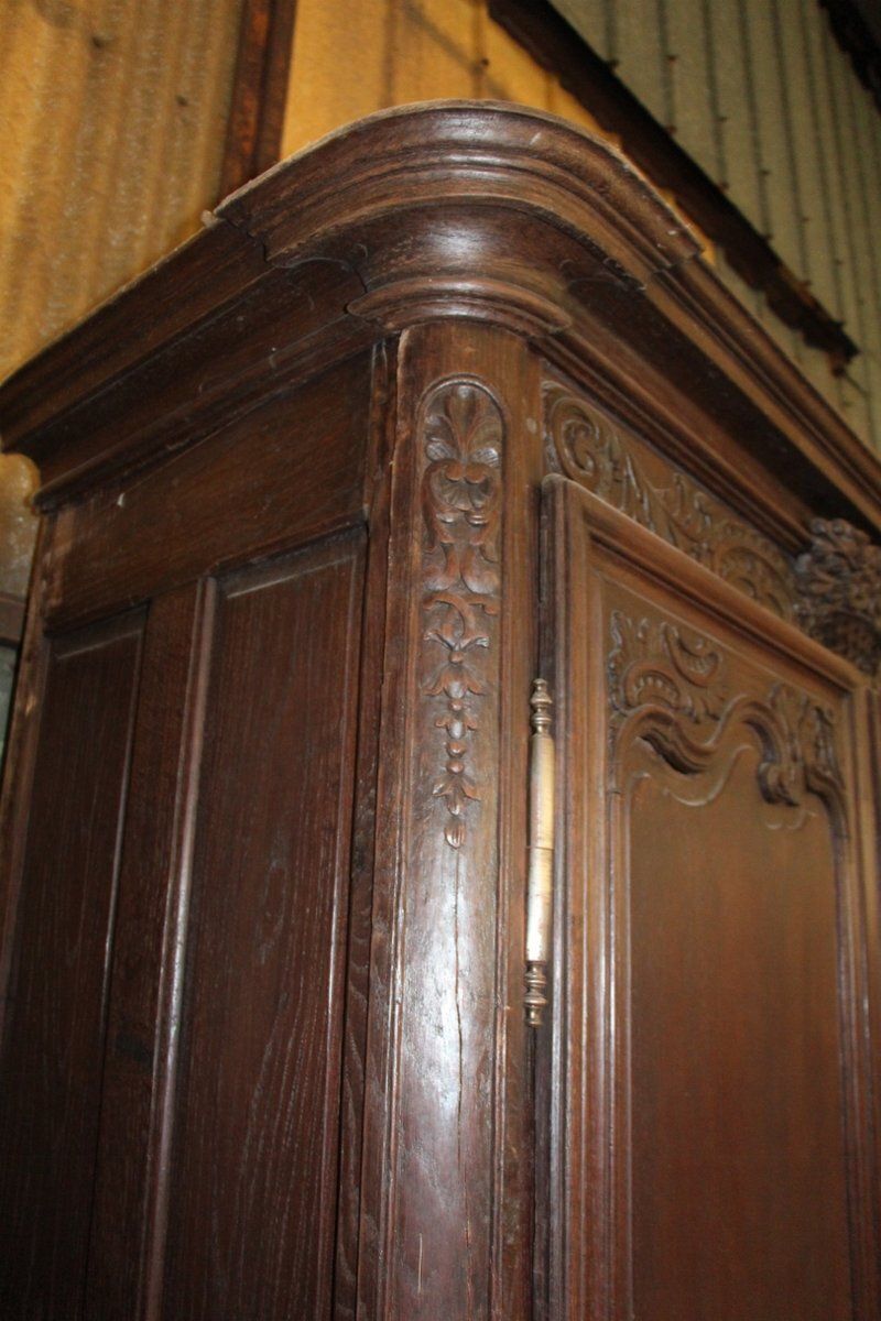 Wardrobe, Normandy, France, 18th Century photo vintage