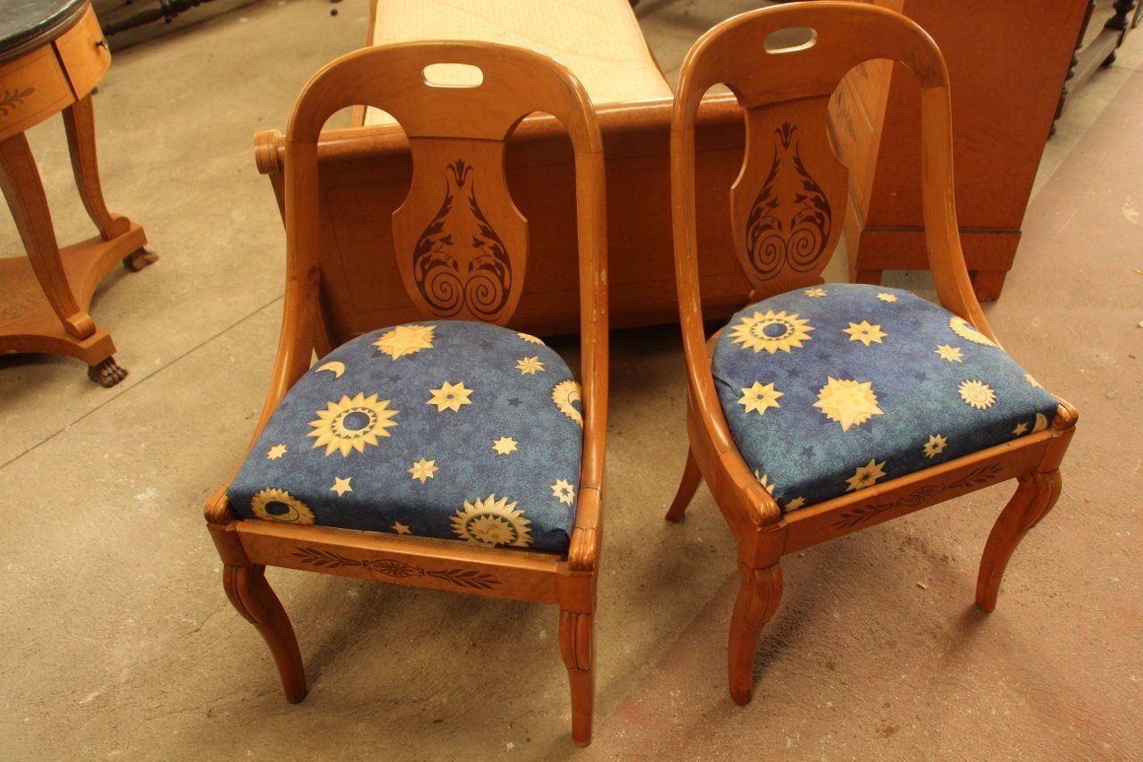 Antique Charles X French Bedroom Set, Set Of 5 photo vintage