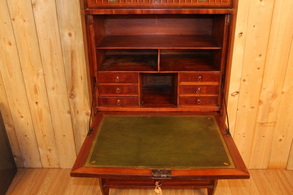 photo furniture Louis XVI Period Secretaire In Marquetry