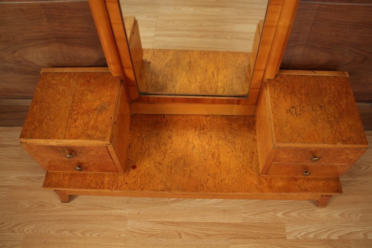 Art Deco Maple Veneer Dressing Table photo buy