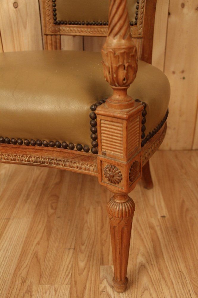 photo furniture Set Of Vintage 18th Century Louis XVI Armchairs