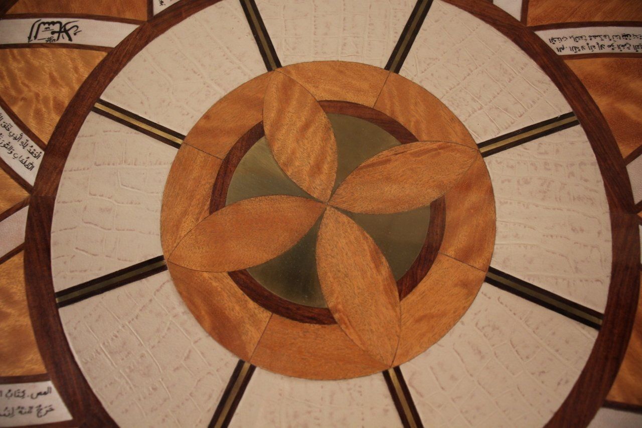 Circular Coffee Table In The Style Of Carlo Bugatti photo buy