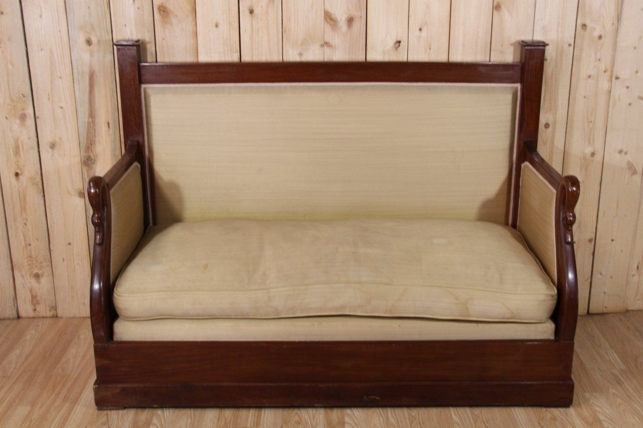 Turkish Restoration Swan Neck Sofa photo furniture