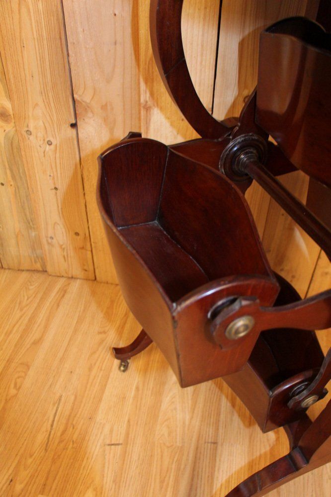 English Revue Door Table In Mahogany, 1890s photo buy