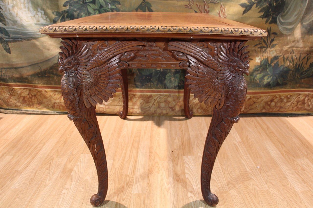 photo for sale Carved Center Table, 18th Century