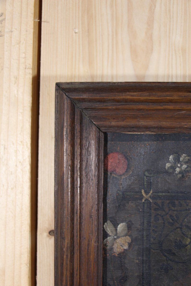 Hispanic School Artist, Virgin And Child, Late 1700s, Oil On Canvas photo vinterior