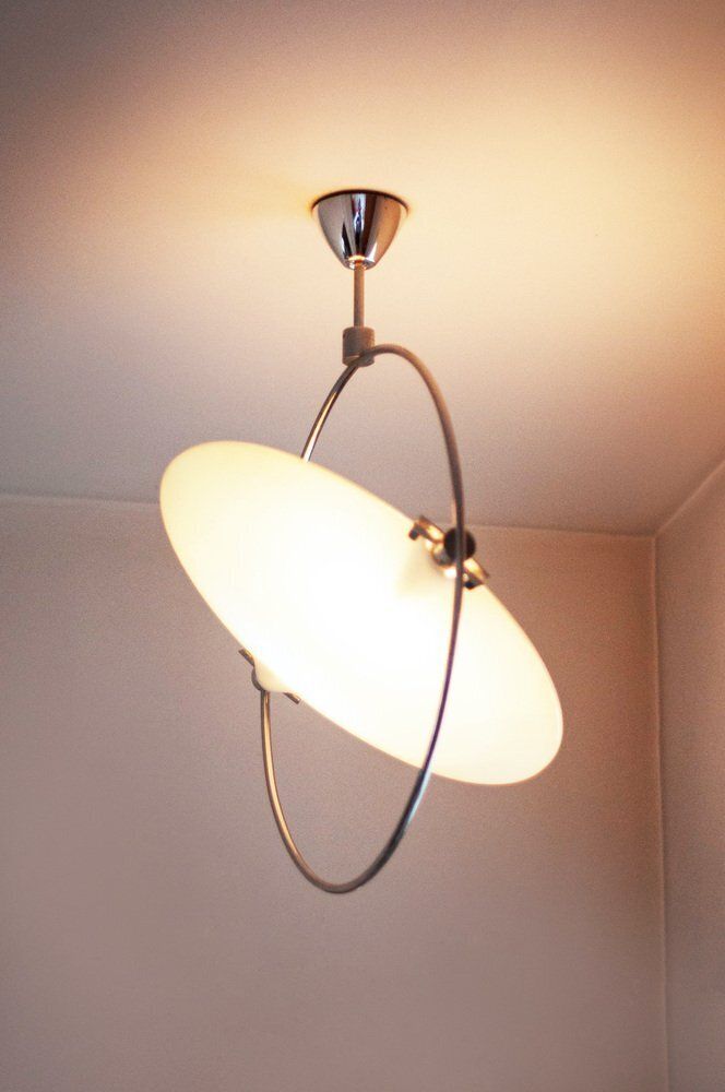 photo for sale Large Ceiling Light Nobona ​​Mod. 3245 From Fontana Arte, Italy, 1980s