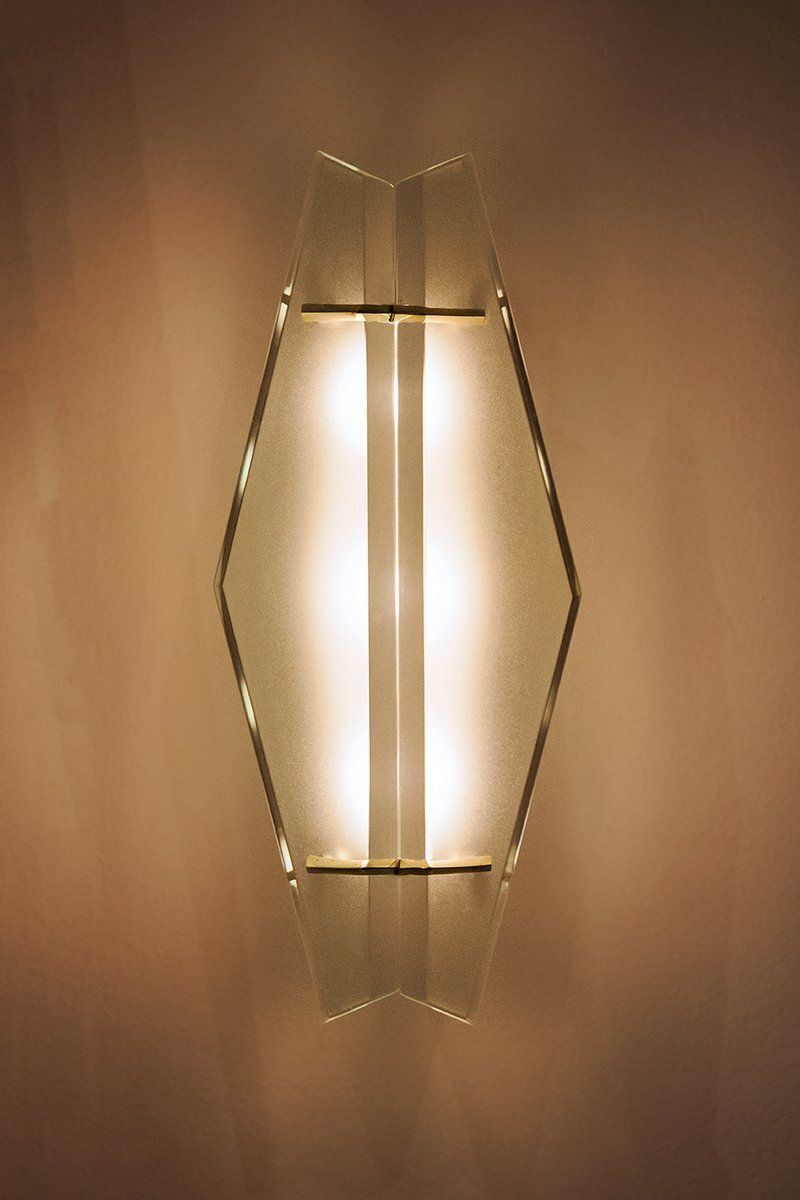 Italian 1937 Sconce By Max Ingrand For Fontana Arte, 1958 photo vinterior