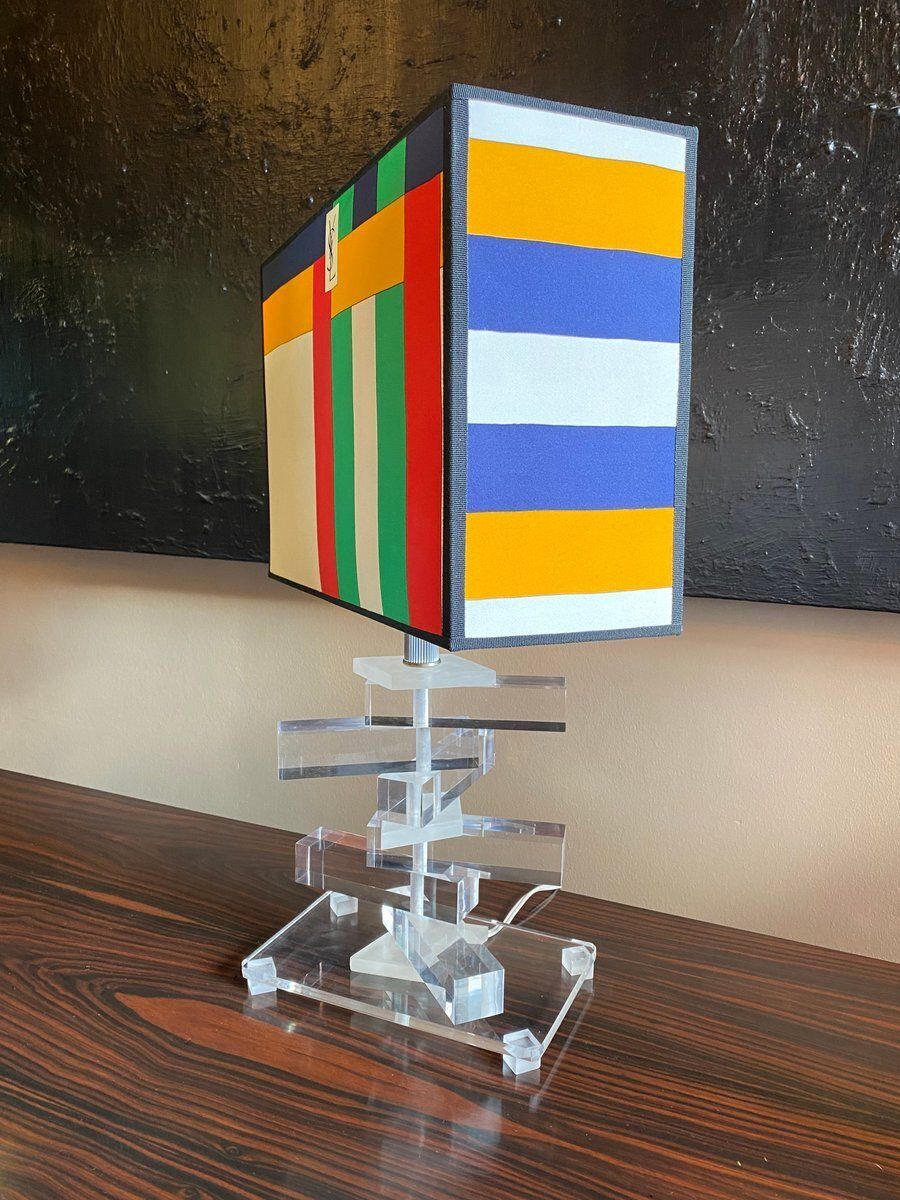 Table Lamp From Yves Saint Laurent, France, 1975 photo vinterior