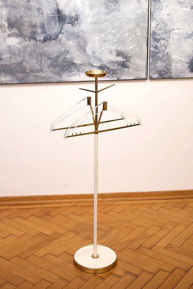 Sculptural Cloakroom Stand From Vereinigte Werkstätten, Munich, 1960s