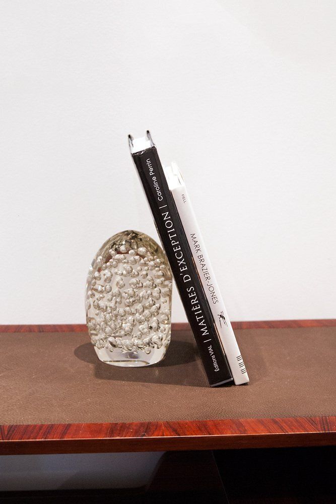Murano Glass Bookends, Italy, 1960s, Set Of 2 photo vinterior