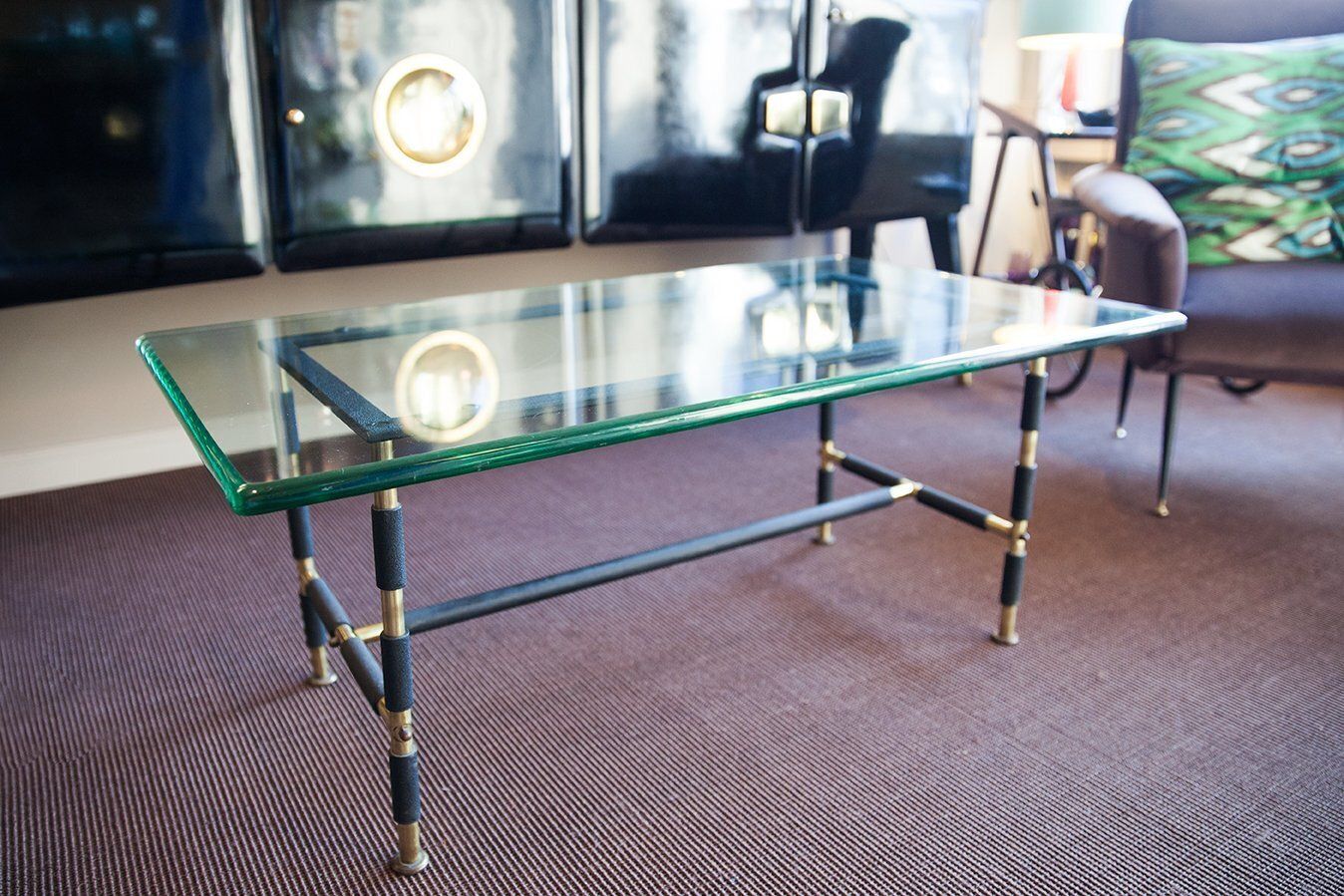 Mod. 1736 Coffee Table By Max Ingrand For Fontana Arte, Italy, 1955