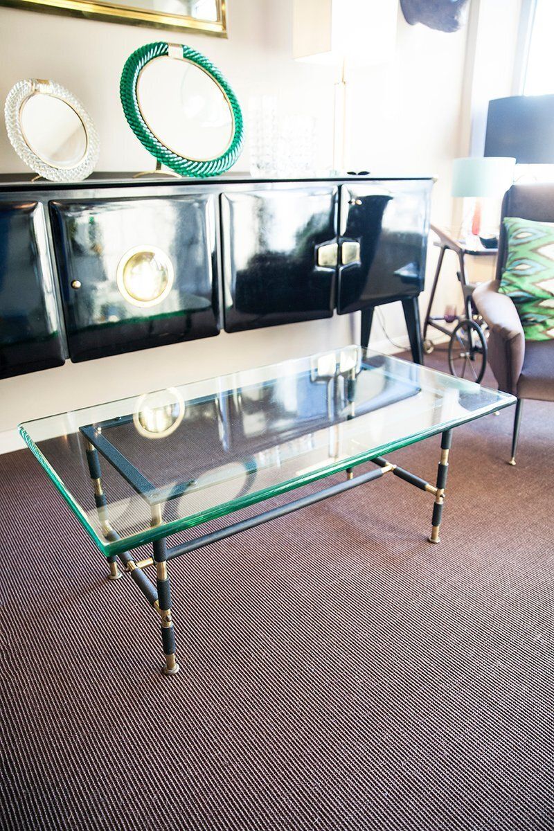 Mod. 1736 Coffee Table By Max Ingrand For Fontana Arte, Italy, 1955 photo Furniture