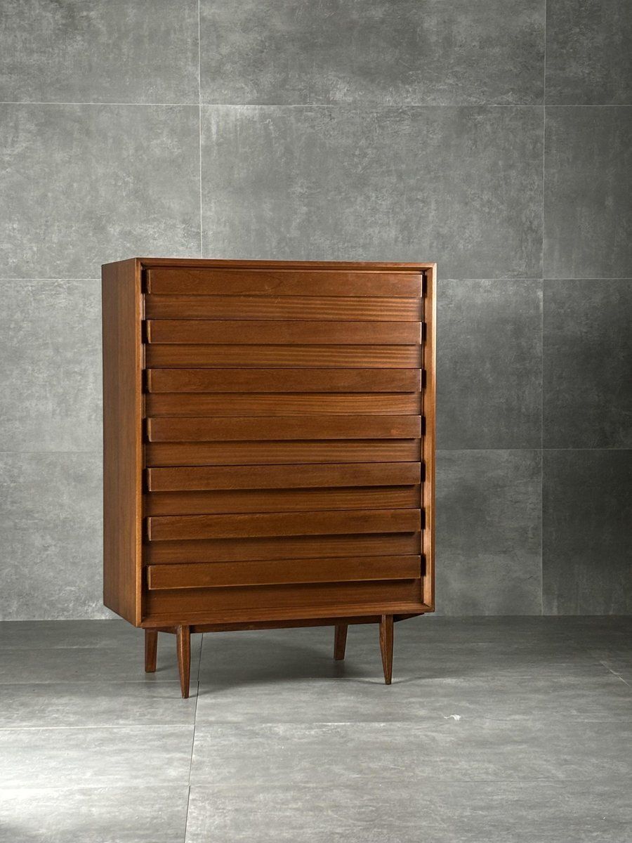 Wooden Chest Of Drawers, 1960s photo furniture