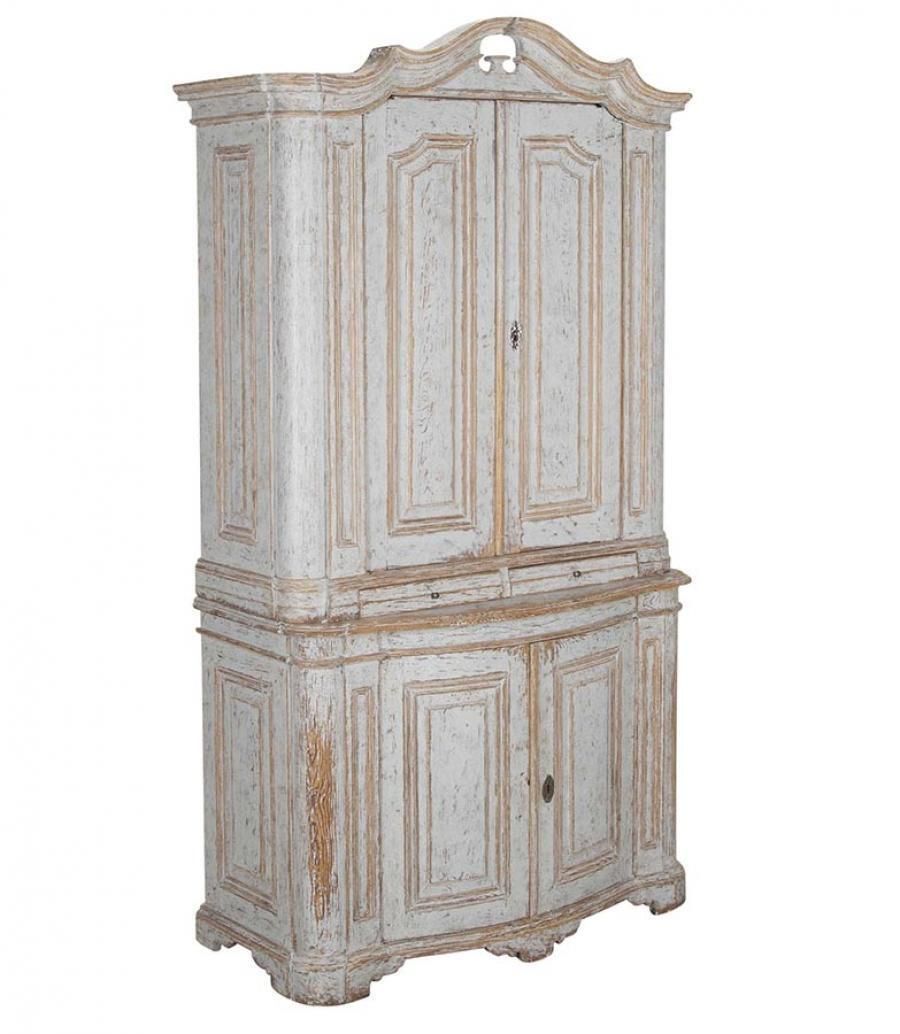 Late 18th Century Swedish Rococo Period Cabinet photo furniture
