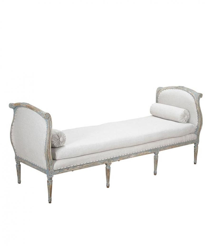 Late 19th Century Swedish Period Gustavian Day Bed photo furniture