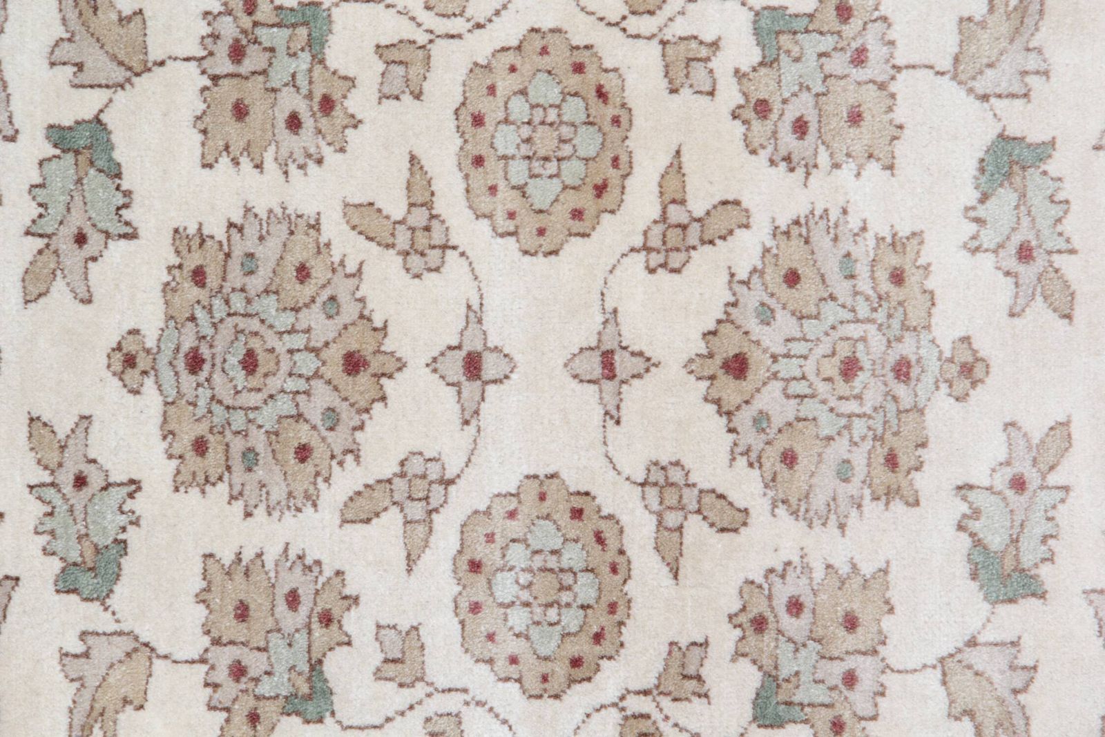 Vintage Beige Runner Rug, Wool Zeigler Carpet Runner 80x185cm photo Textiles