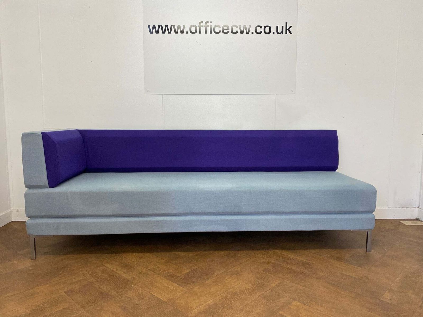 Used Ocee Henray Lb3r Low Back Office Sofa Booth Seating