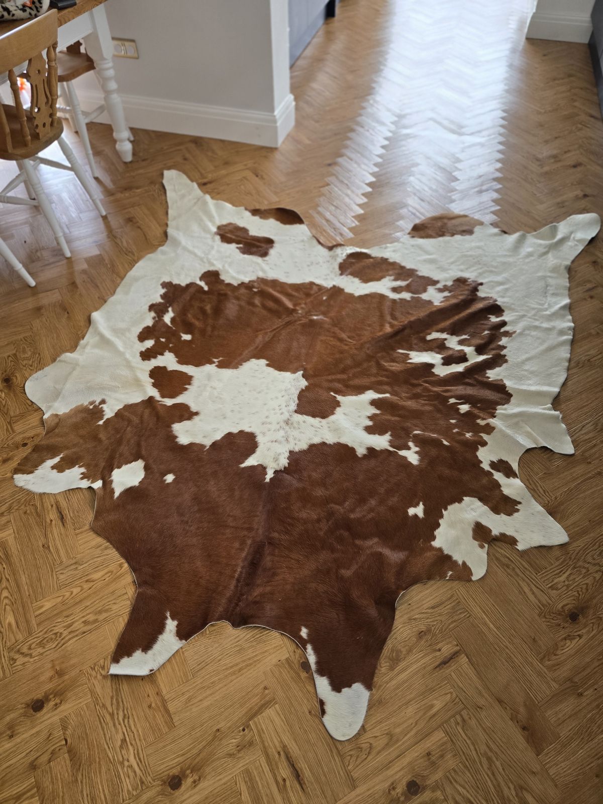 Premium Cow Hide Rug   Perfect Condition photo furniture