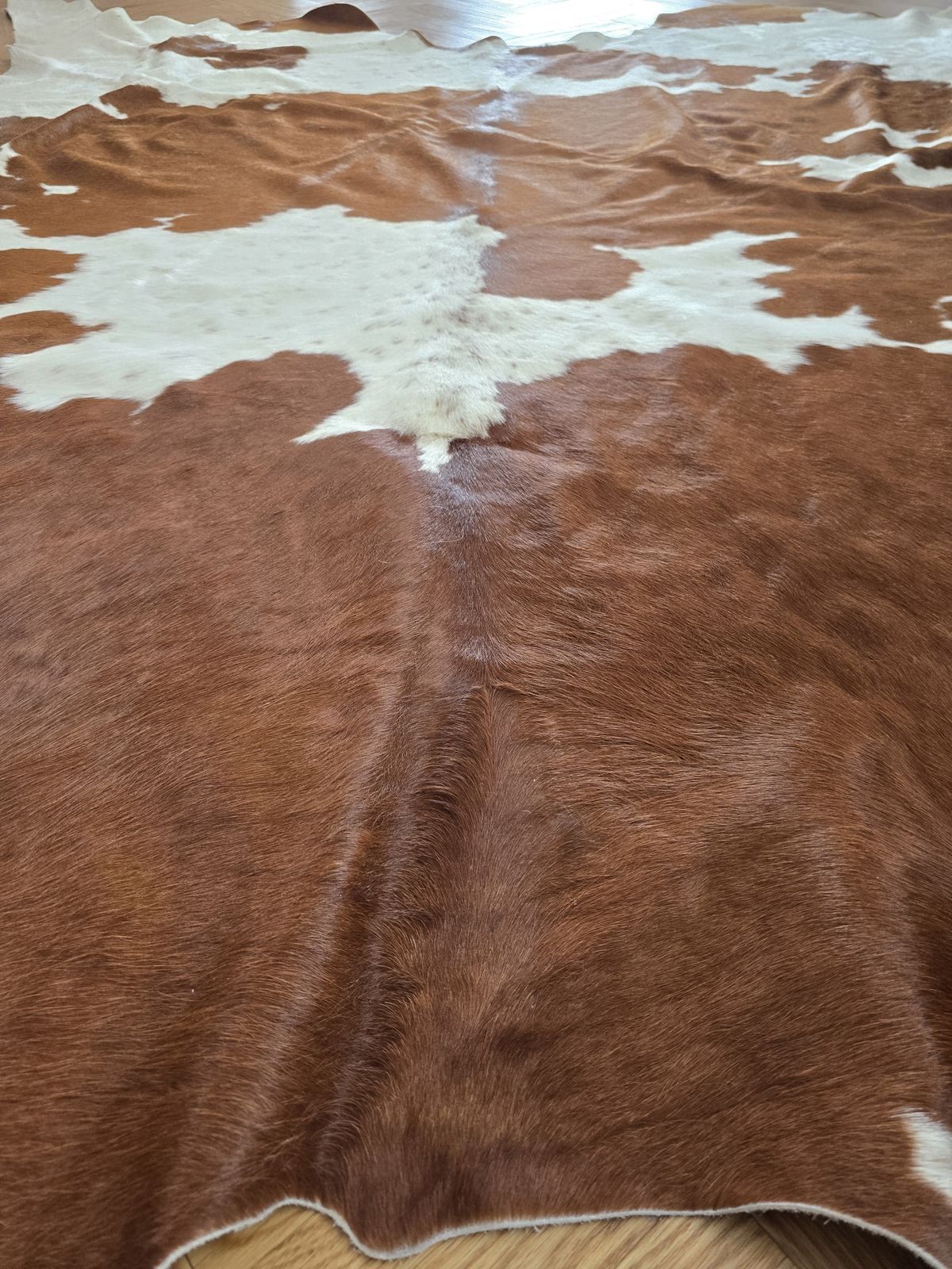 Premium Cow Hide Rug   Perfect Condition photo Textiles