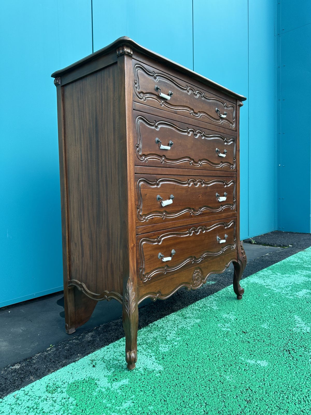Furniture New Raphael Handcrafted French Antique Style Chest Of Drawers – Rrp £650 photo