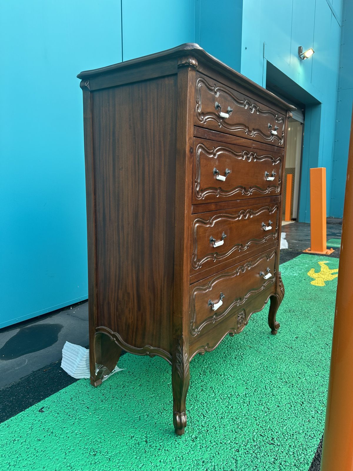 Furniture New Exquisite Raphael Handcrafted French Antique Style Chest Of Drawers – Rrp £650 photo