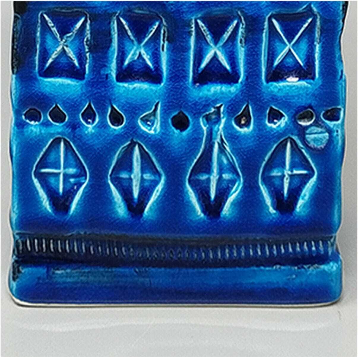 1960s Stunning Vase By Aldo Londi For Bitossi "Blue Rimini Collection" photo buy