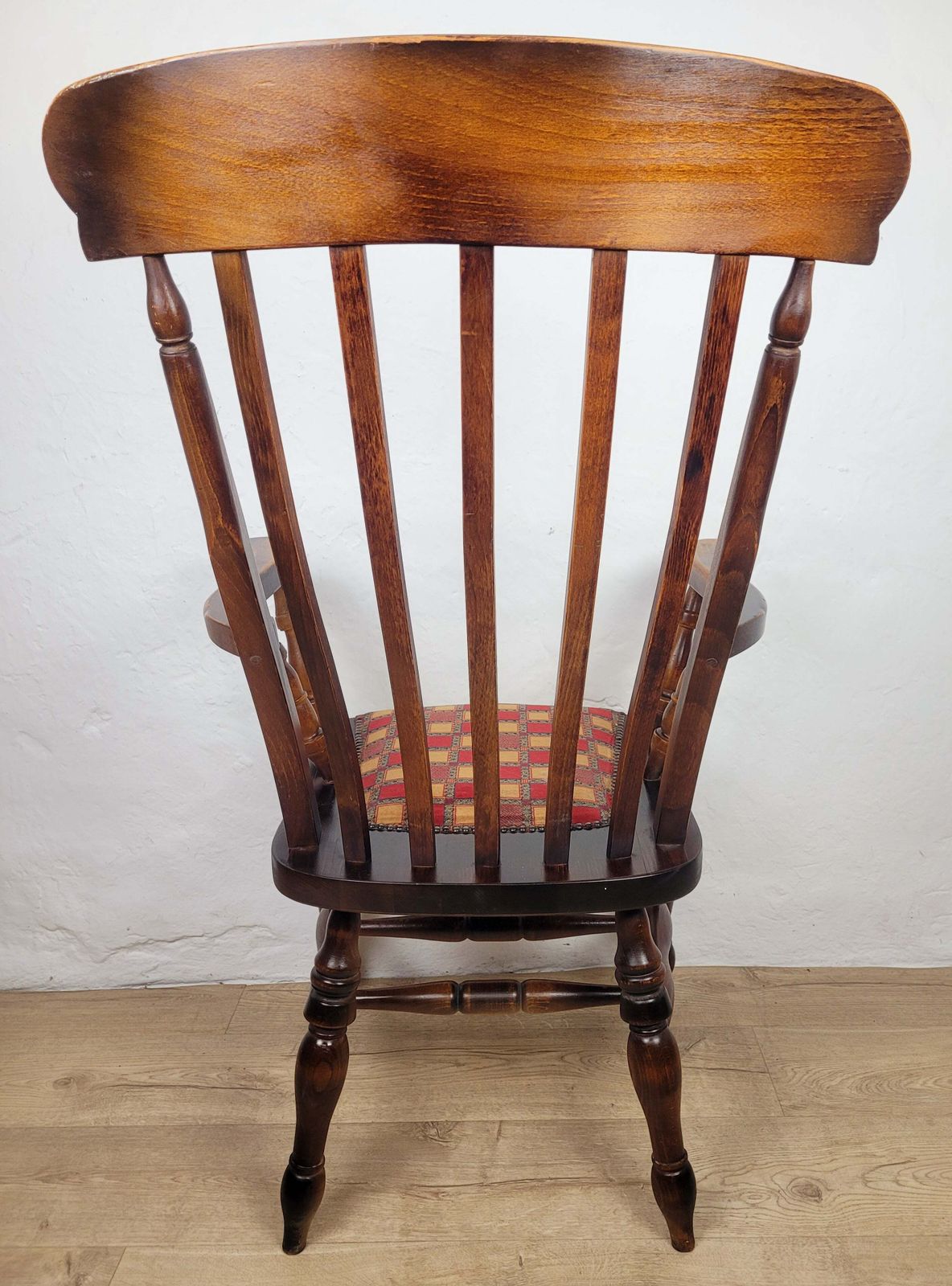 photo vintage Victorian Windsor Armchair Yorkshire Elm Beech Highback 19thc