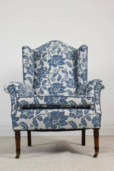 photo furniture Georgian Style Late Victorian Wing Chair