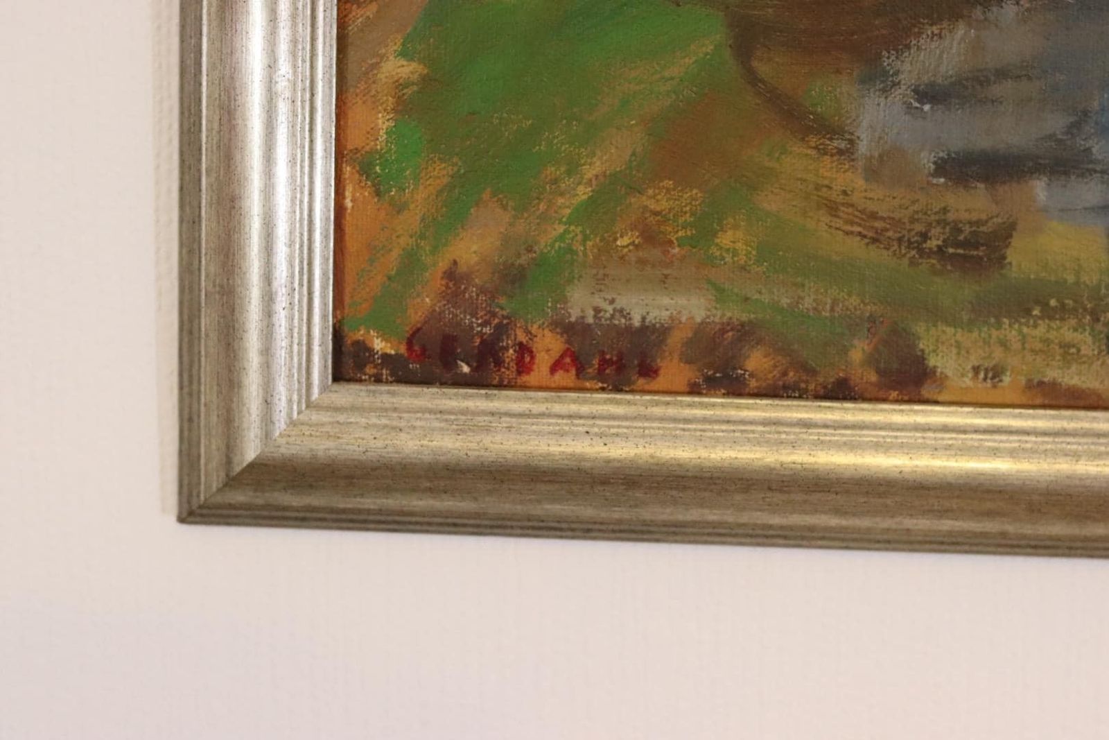 Original Mid Century Swedish Oil On Canvas – Landscape By Gunnar Ekdahl – Signed & Framed – 67 × 74 Cm (26.4" × 29.1") photo 315.0