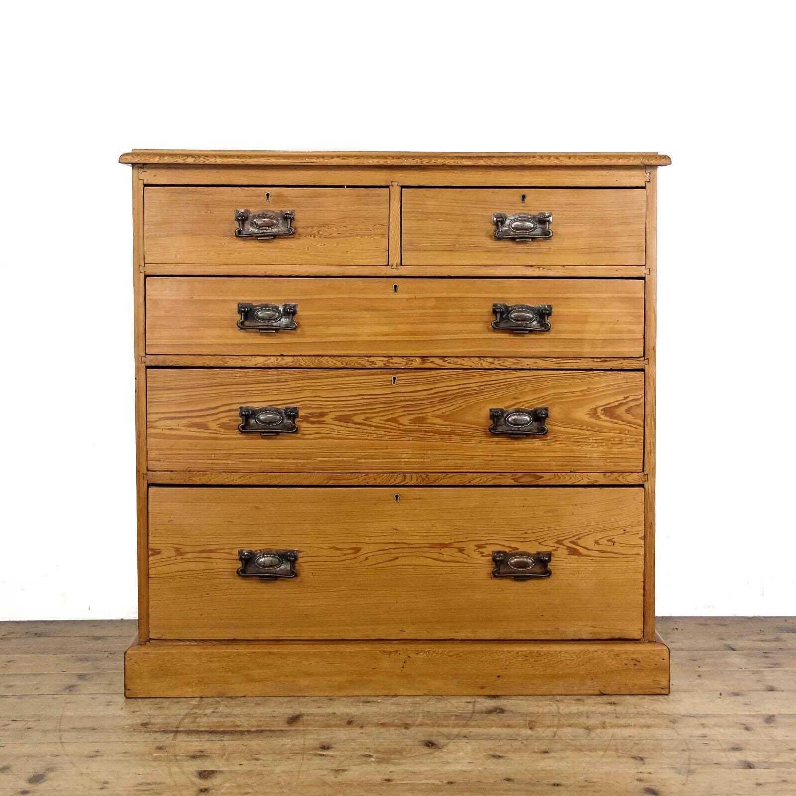 Antique Pine Chest Of Drawers | Bedroom Storage | Antique Storage | Bedroom | Pine Furniture (M  6476)