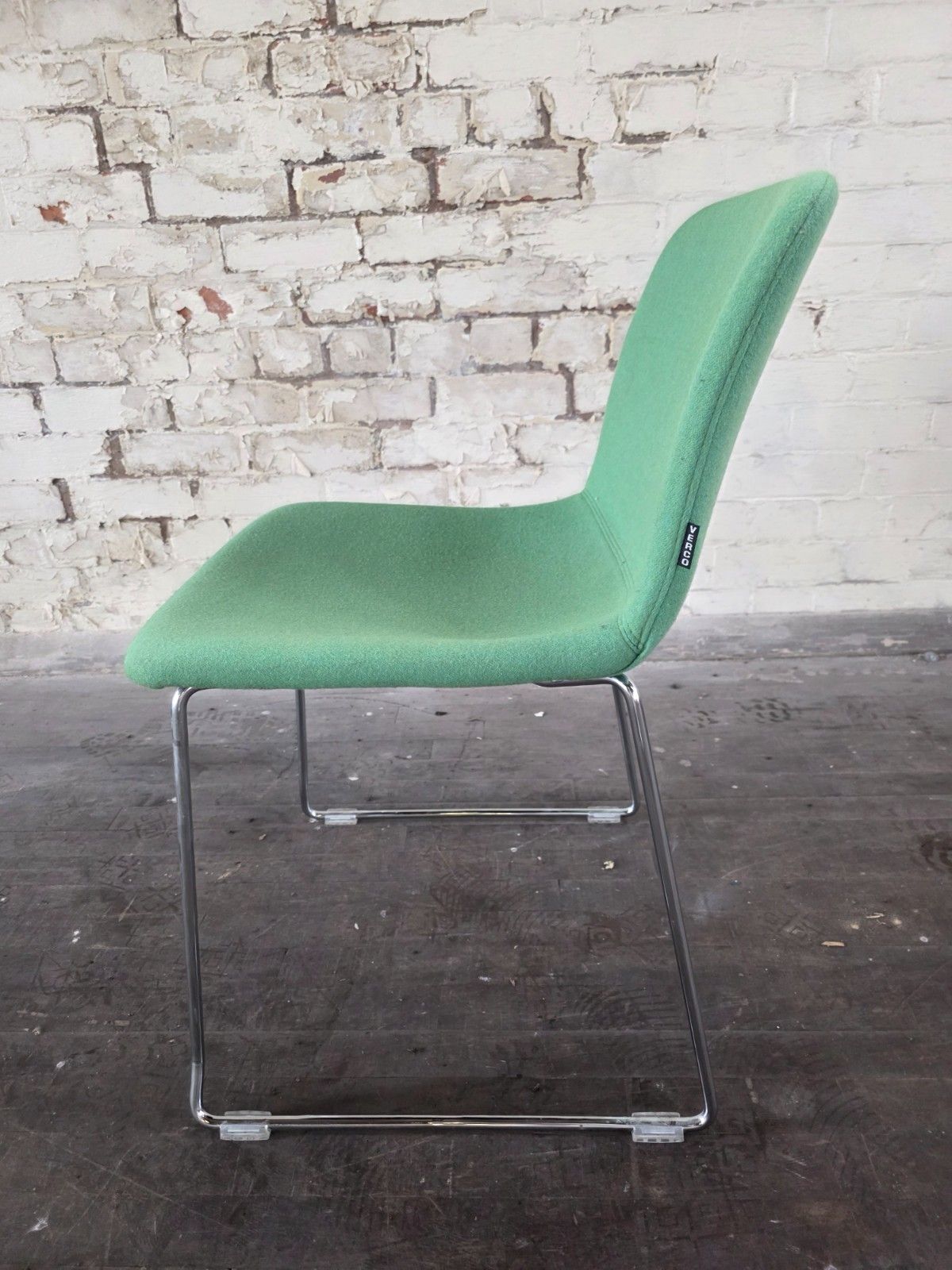 Verco Metal Base Office Chair In Green photo buy