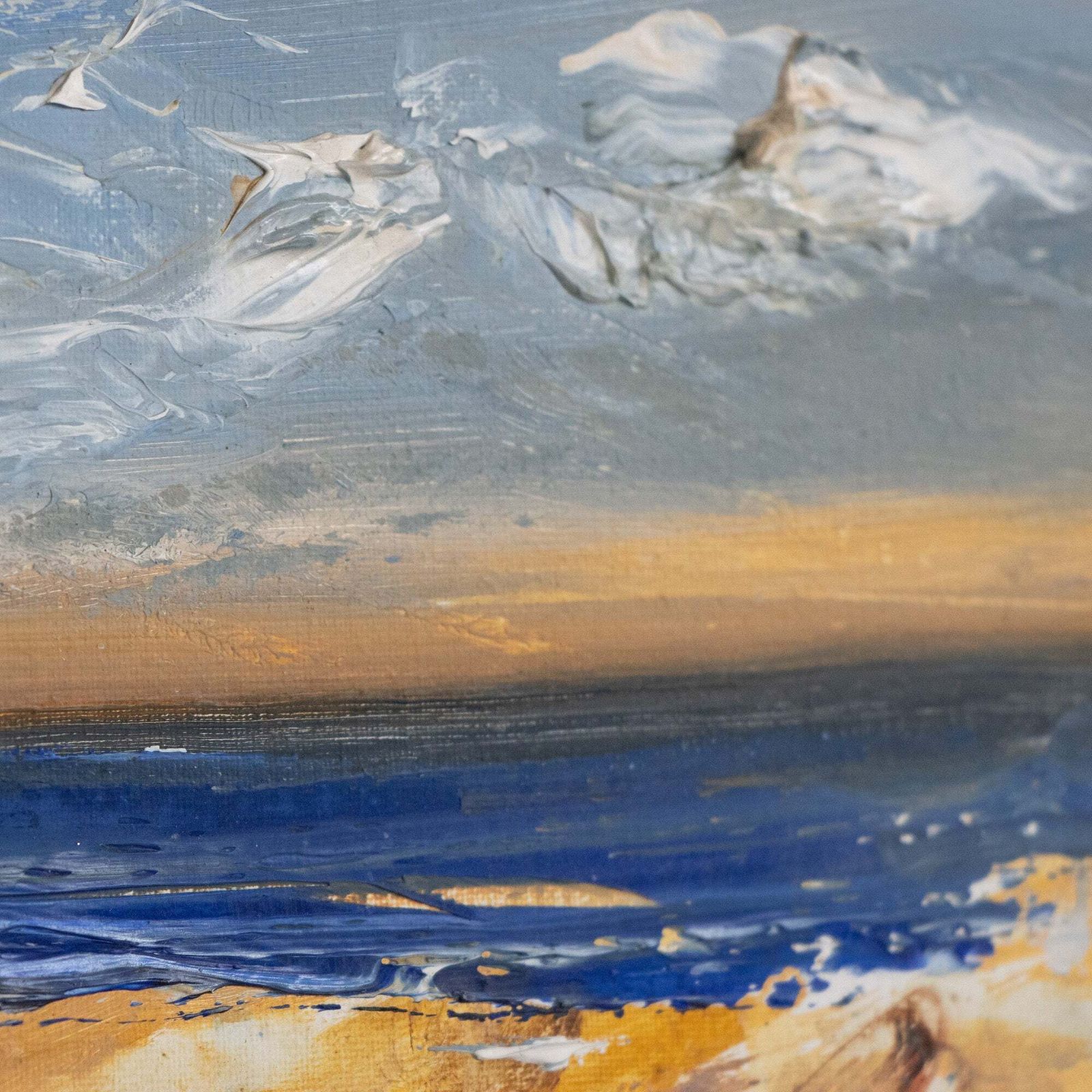 “Una Suave Luz De Cielo” – (“A Soft Light Of Sky”)   Ramiro Segrelles – Original Oil On Canvas photo for sale