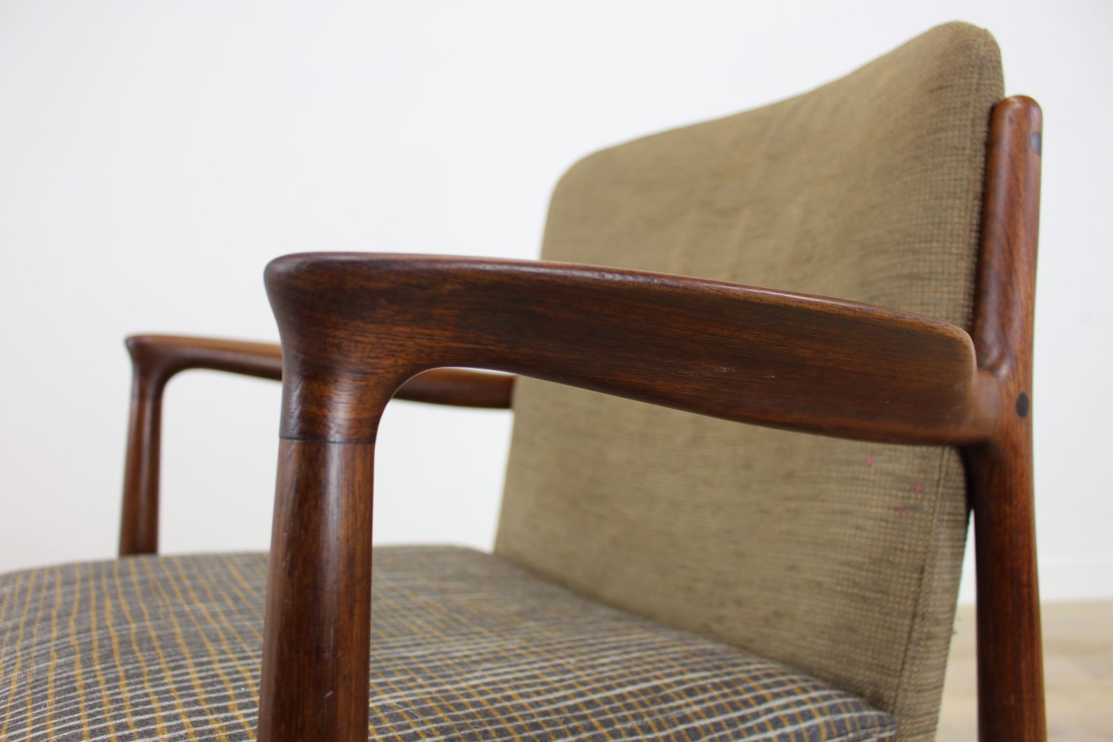 Danish Teak Desk Chair Designed By Harbo Sølvsten C 1955 photo for sale