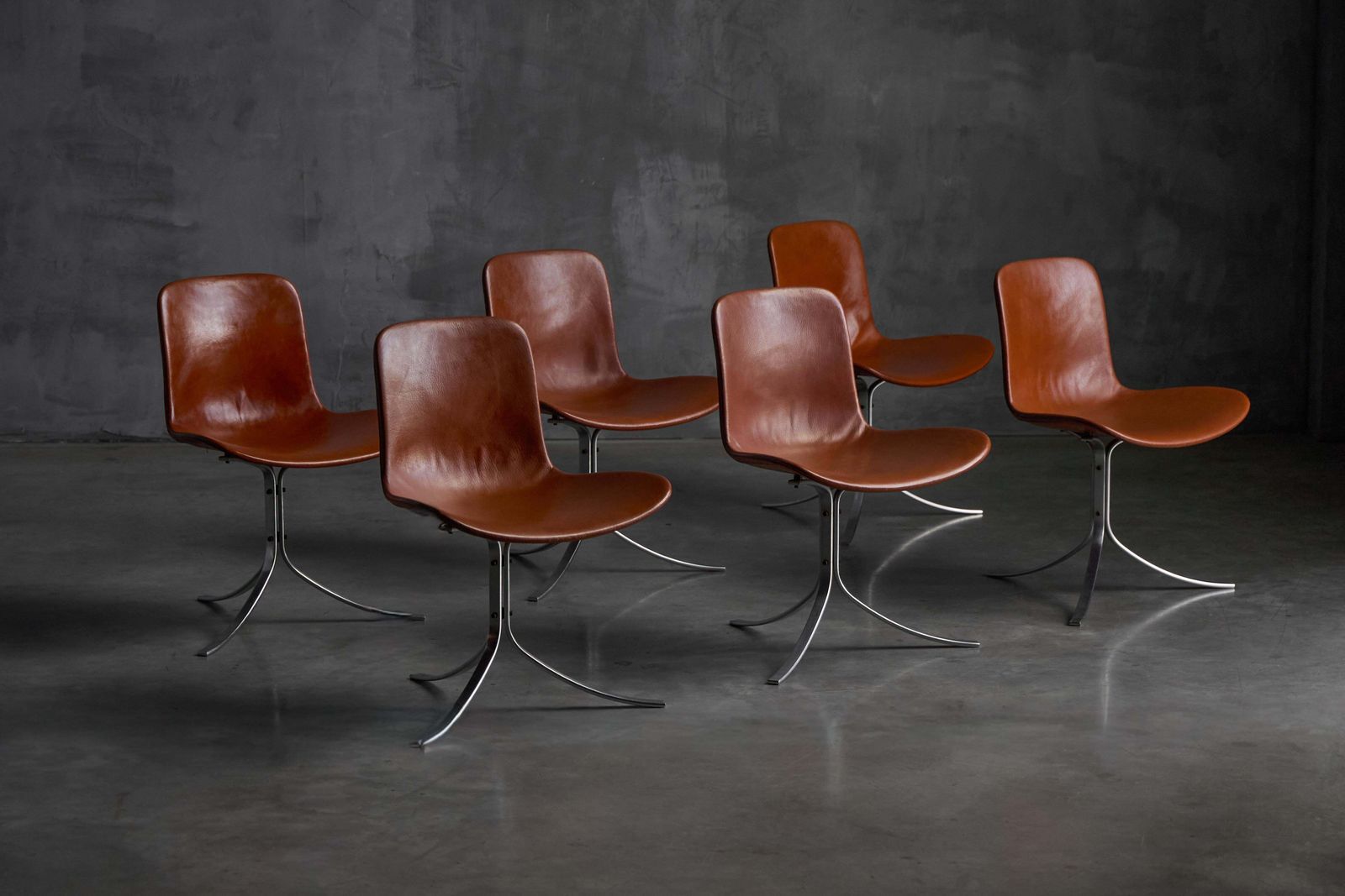 Pk9 Dining Chairs By Poul Kjærholm For E. Kold Christensen, Denmark, 1960s photo furniture