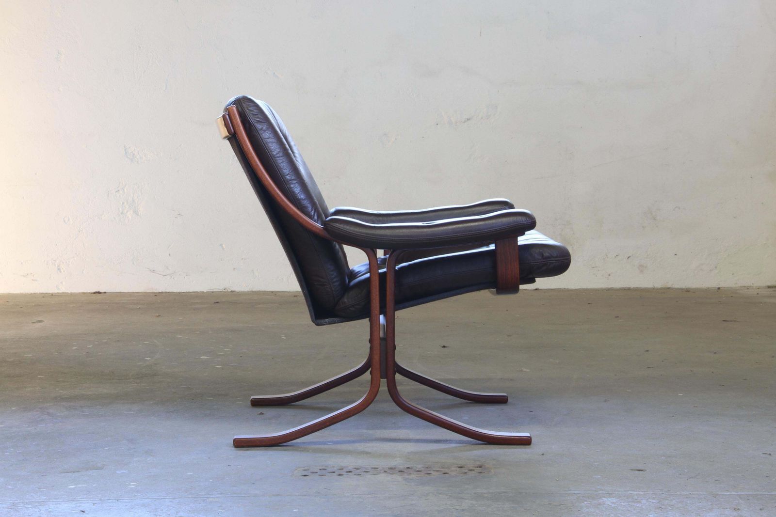 Pair Of Vintage 1970s Norwegian Modernist Lounge Chairs, Attr. Jon Hjortdal photo Furniture