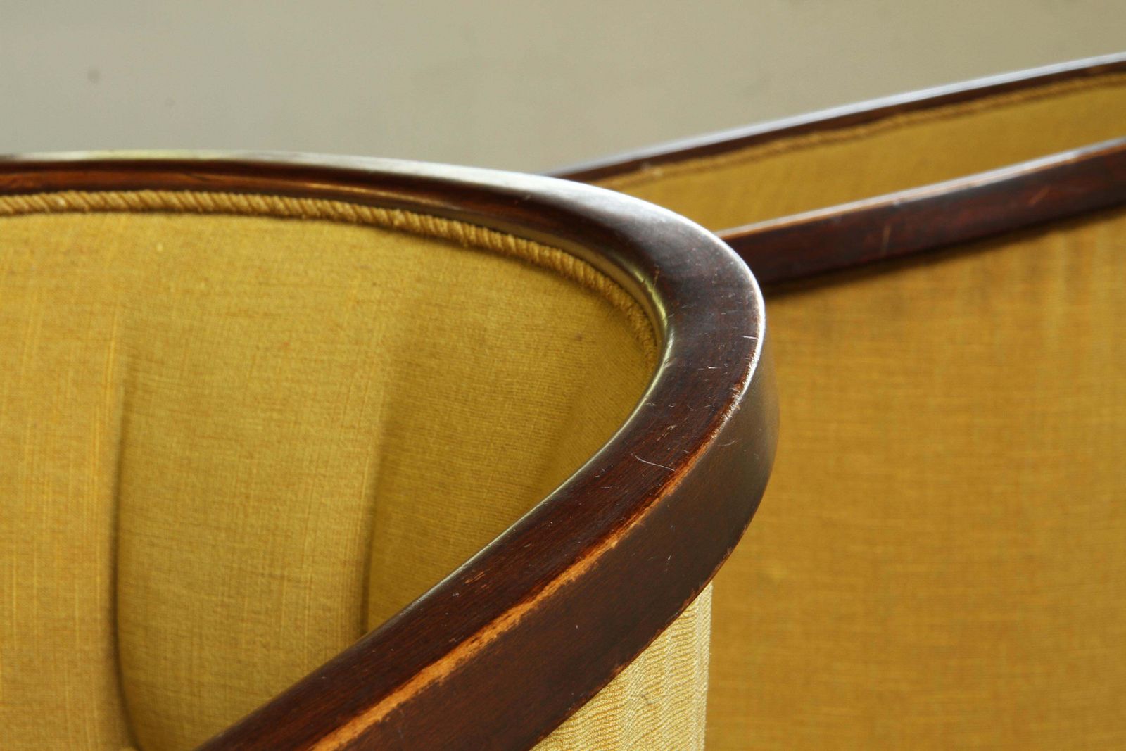 Furniture Vintage 1910s Josef Hoffmann Easy Lounge Chairs, Style Of Gatsby photo