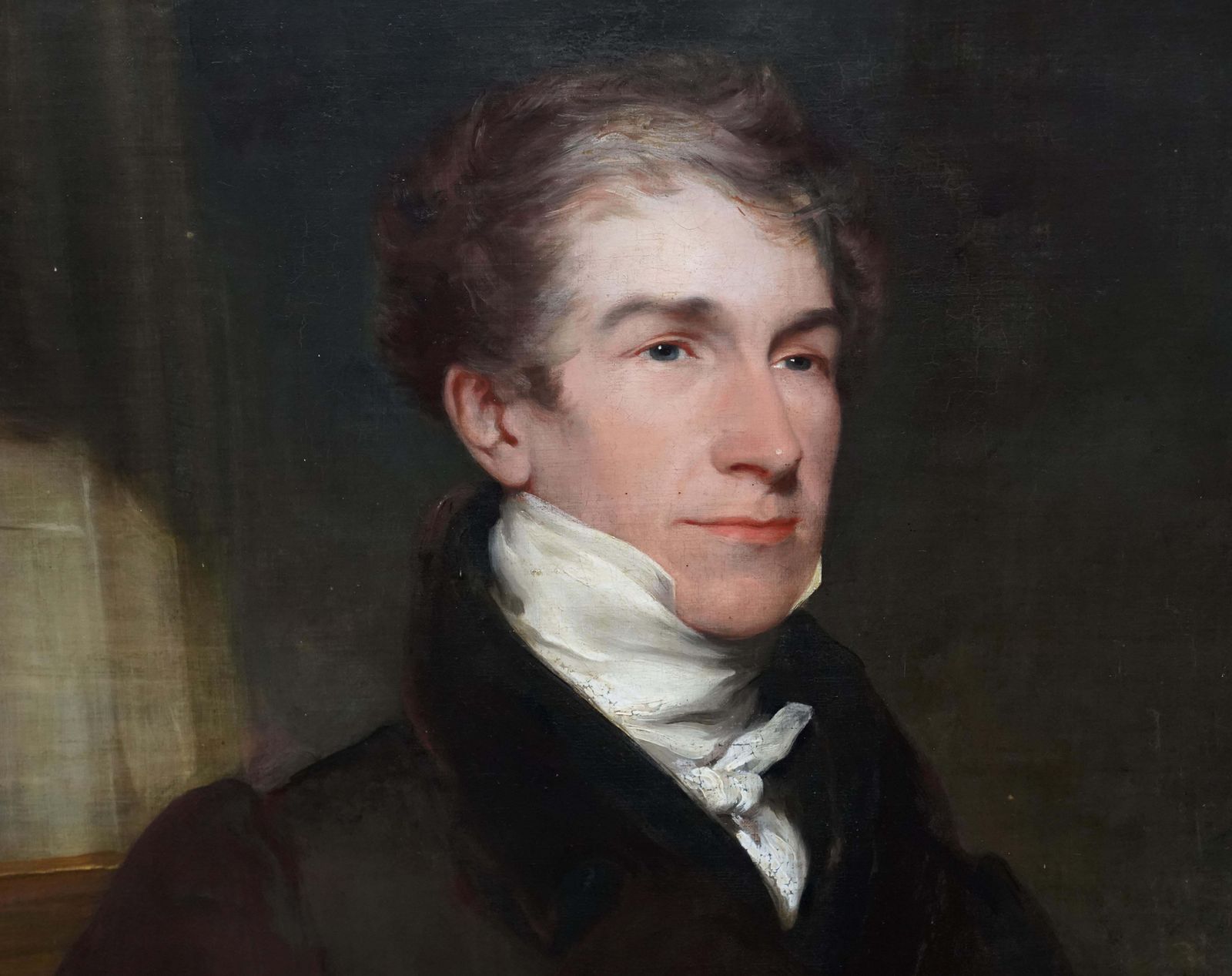 Portrait Of William Cooper   British Victorian Art Male Portrait Oil Paintingcirca 1836 photo 8668.0