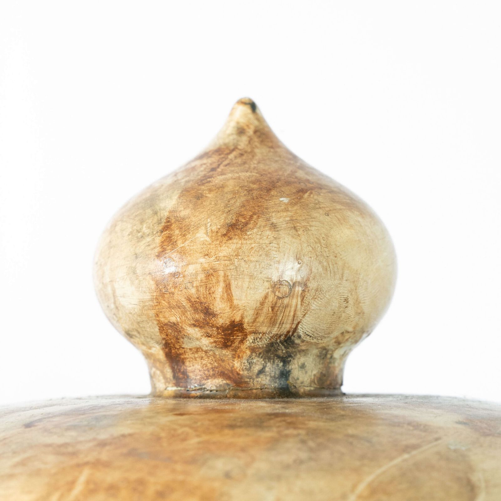 Extraordinary Scale Pair Of French 19th Century Marble Effect Wooden Urns photo Home Decor