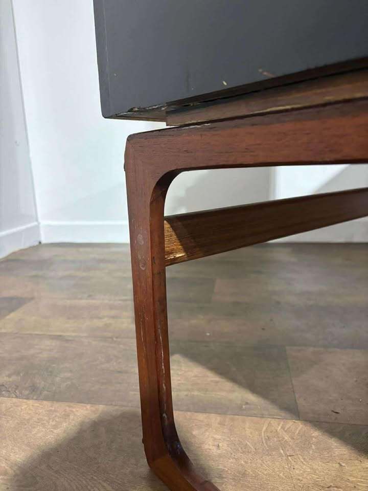 Mid Century G Plan Teak & Black Painted Dressing Table photo 329.0