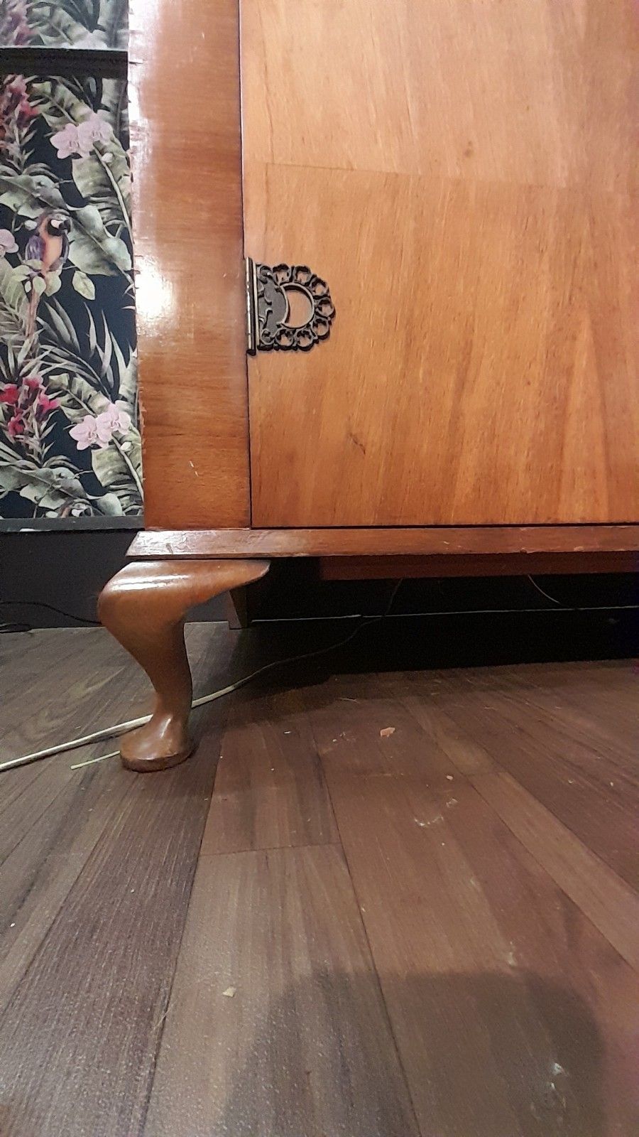 photo furniture 1930s Art Deco Burr Walnut Full Size Freestanding Wardrobe