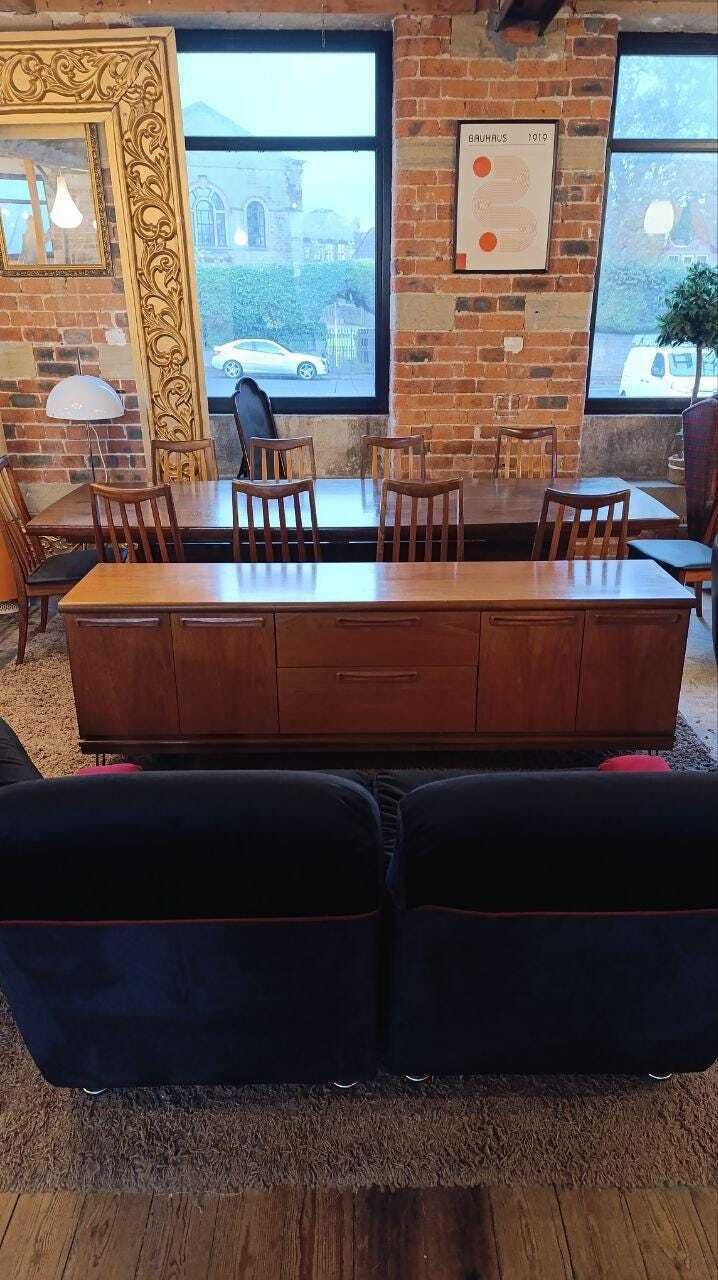 Meredew Mid Century Teak Sideboard — 1970s British Modernist Storage photo for sale