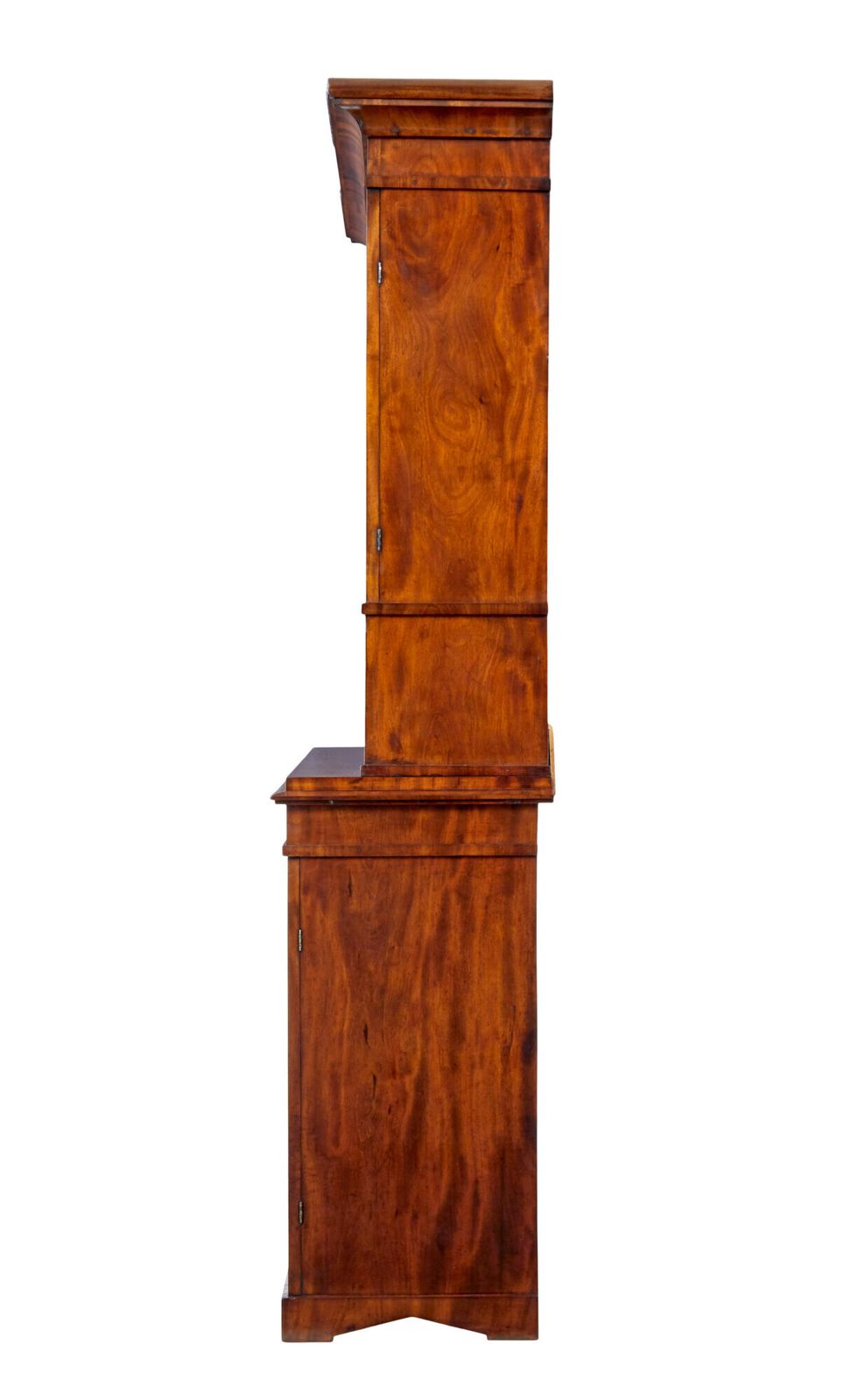Empire Mid 19th Century Danish Flame Mahogany Cabinet photo vinterior