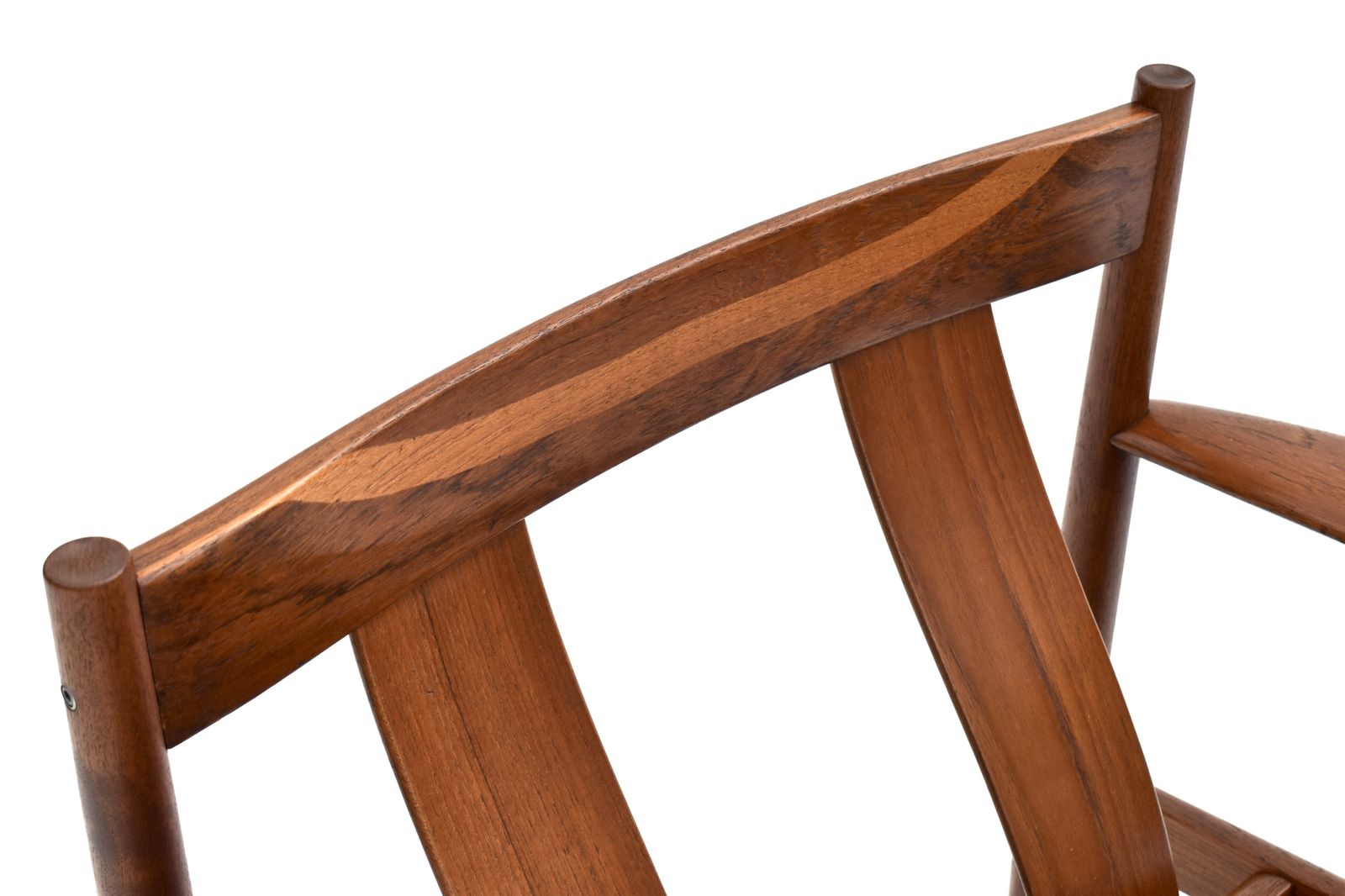 photo buy Grete Jalk Teak And Leather Lounge Chair